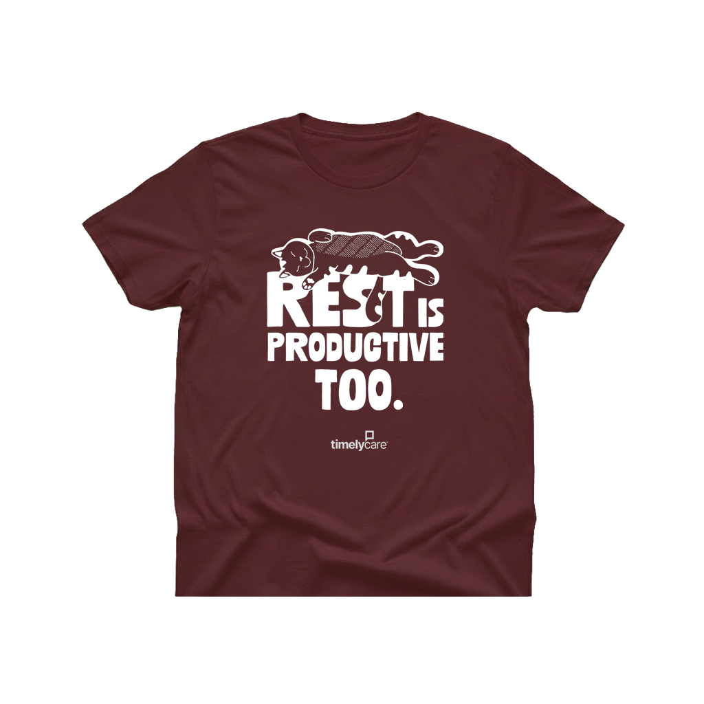 Shirt design - Rest is Productive Too